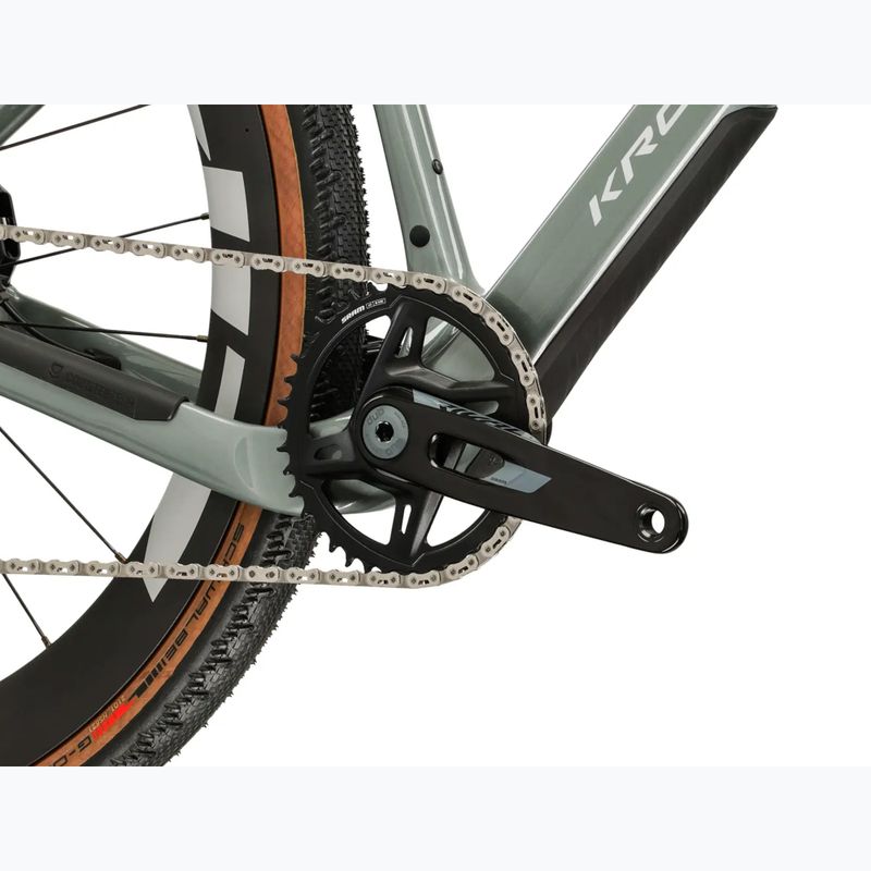Gravel bike KROSS Esker ADV 3.0 green/grey/silver/mat 10