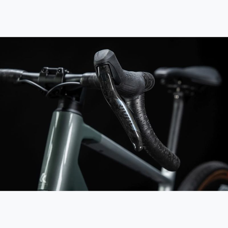 Gravel bike KROSS Esker ADV 3.0 green/grey/silver/mat 15