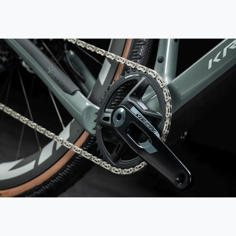 Gravel bike KROSS Esker ADV 3.0 green/grey/silver/mat 18