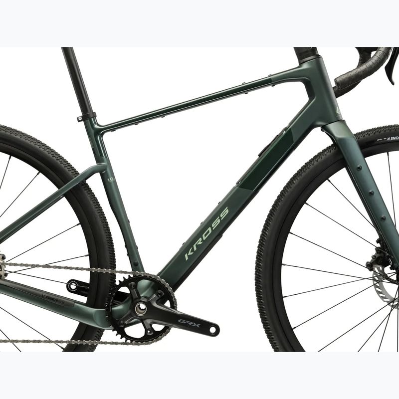 Gravel bike KROSS Esker ADV 1.0 green/mat 12