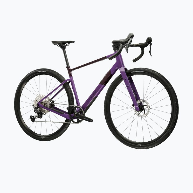 Gravel bike KROSS Esker ADV 1.0 purple/mat 2