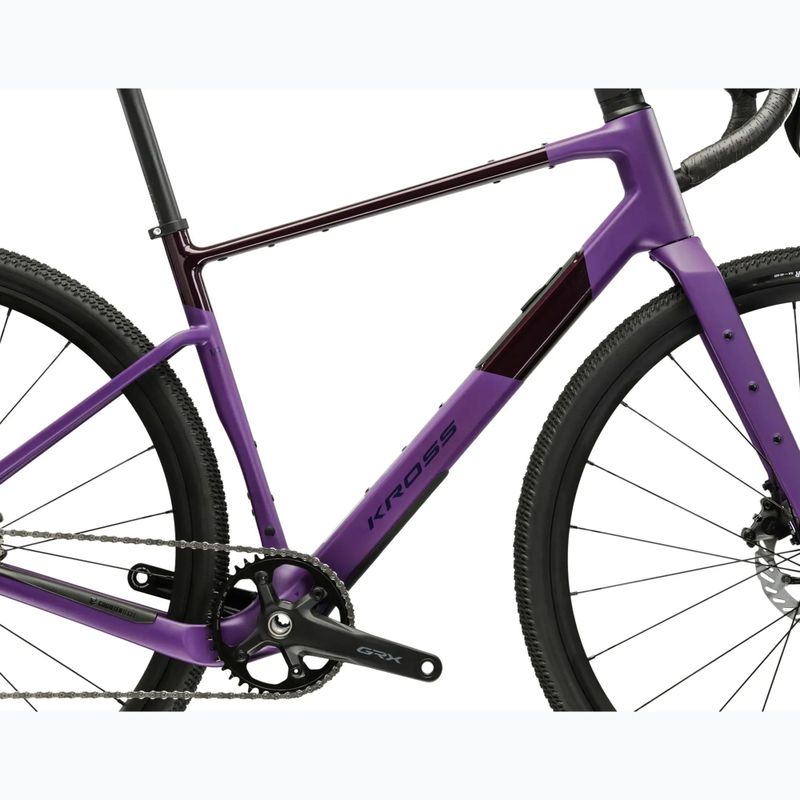 Gravel bike KROSS Esker ADV 1.0 purple/mat 12