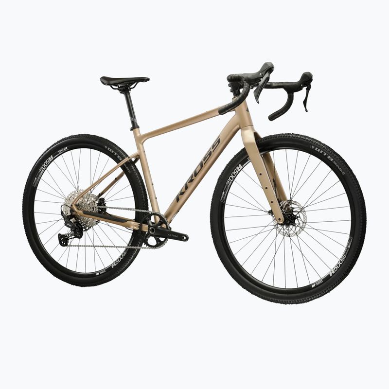 Gravel bike KROSS Esker 5.0 tytanowy/black/shine 2