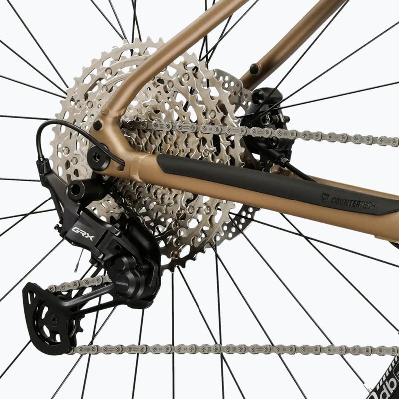 Gravel bike KROSS Esker 5.0 tytanowy/black/shine 9