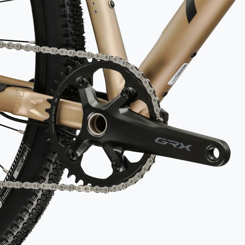 Gravel bike KROSS Esker 5.0 tytanowy/black/shine 10