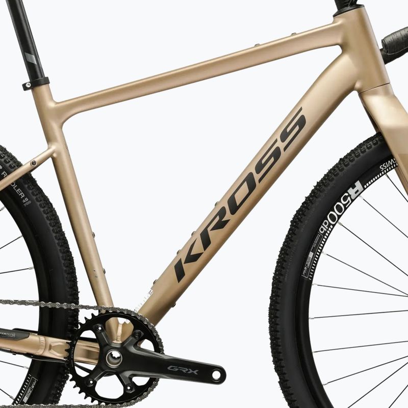 Gravel bike KROSS Esker 5.0 tytanowy/black/shine 12