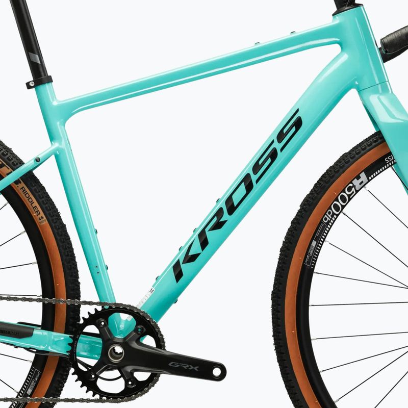 Gravel bike KROSS Esker 5.0 sea blue/black/shine 12