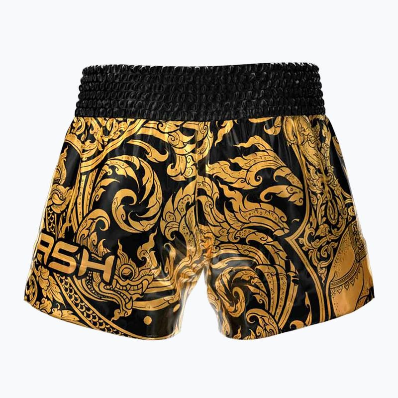 SMMASH Muay Thai Story 2.0 men's training shorts gold SHC5-012 2