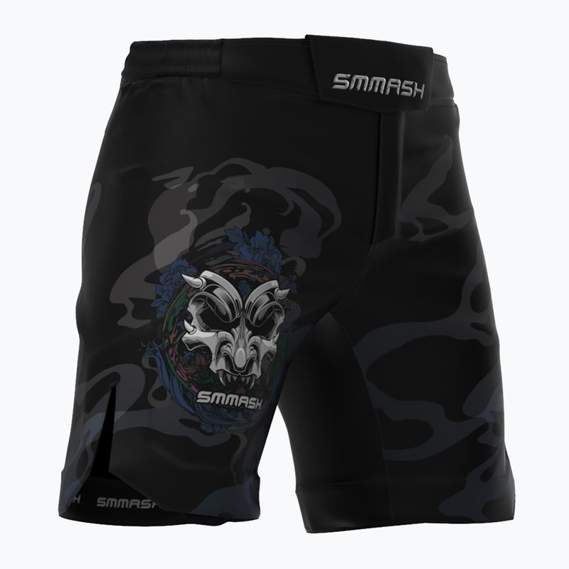 SMMASH Takeo men's training shorts black SHC4-019 4