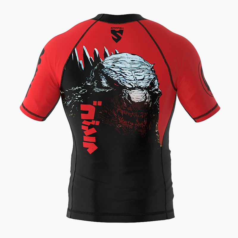 SMMASH Zilla men's rashguard red RSO2 2