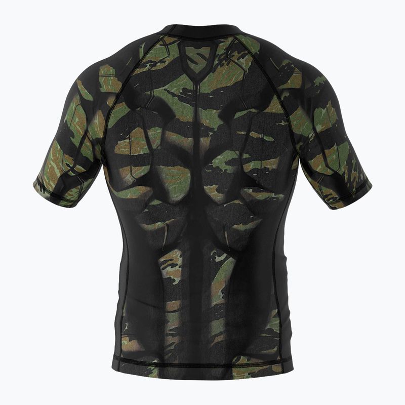 SMMASH Tiger Armour children's rashguard green 2