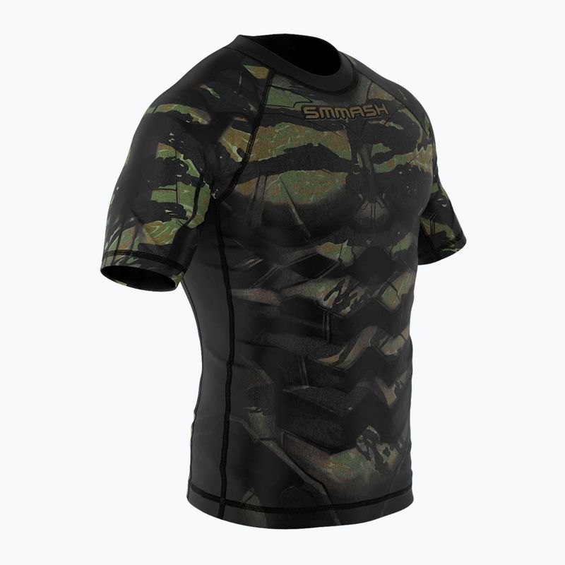 SMMASH Tiger Armour children's rashguard green 3