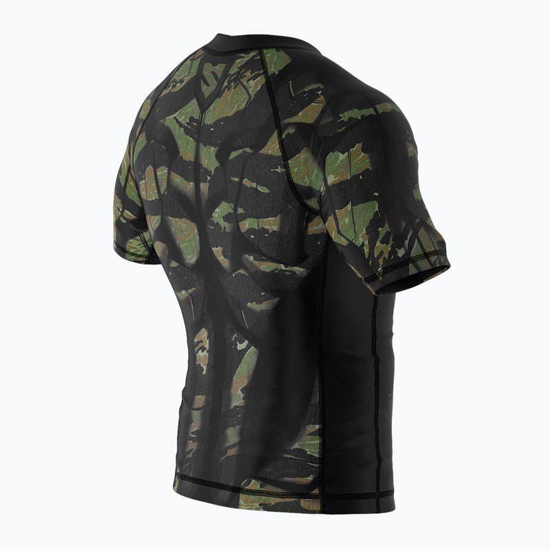 SMMASH Tiger Armour men's Rashguard green RSO2 5