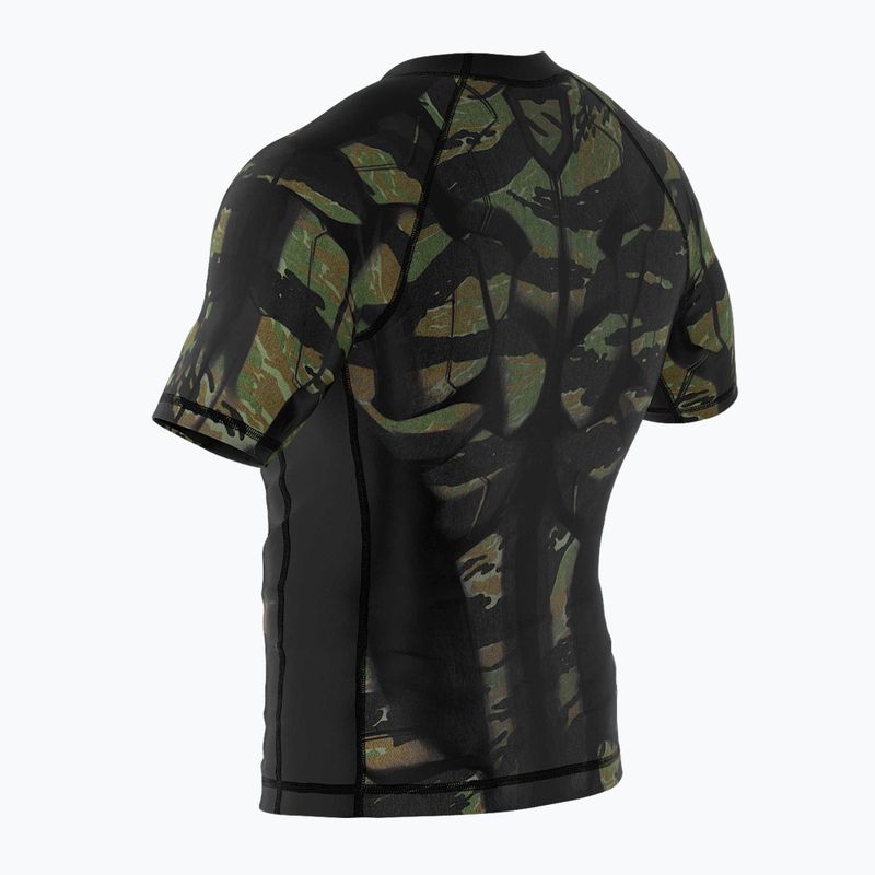 SMMASH Tiger Armour men's Rashguard green RSO2 6