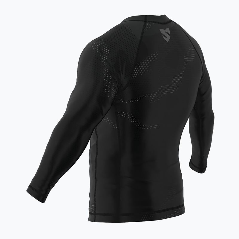 SMMASH Murk black RSO3 men's longsleeve rashguard 5