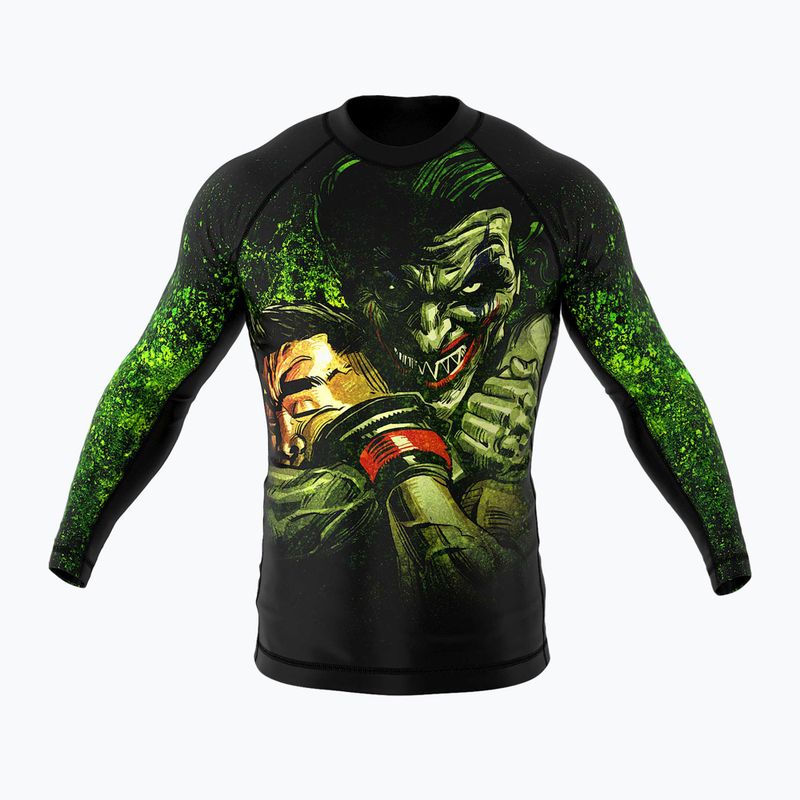 SMMASH The Choker green RSO3 men's longsleeve rashguard