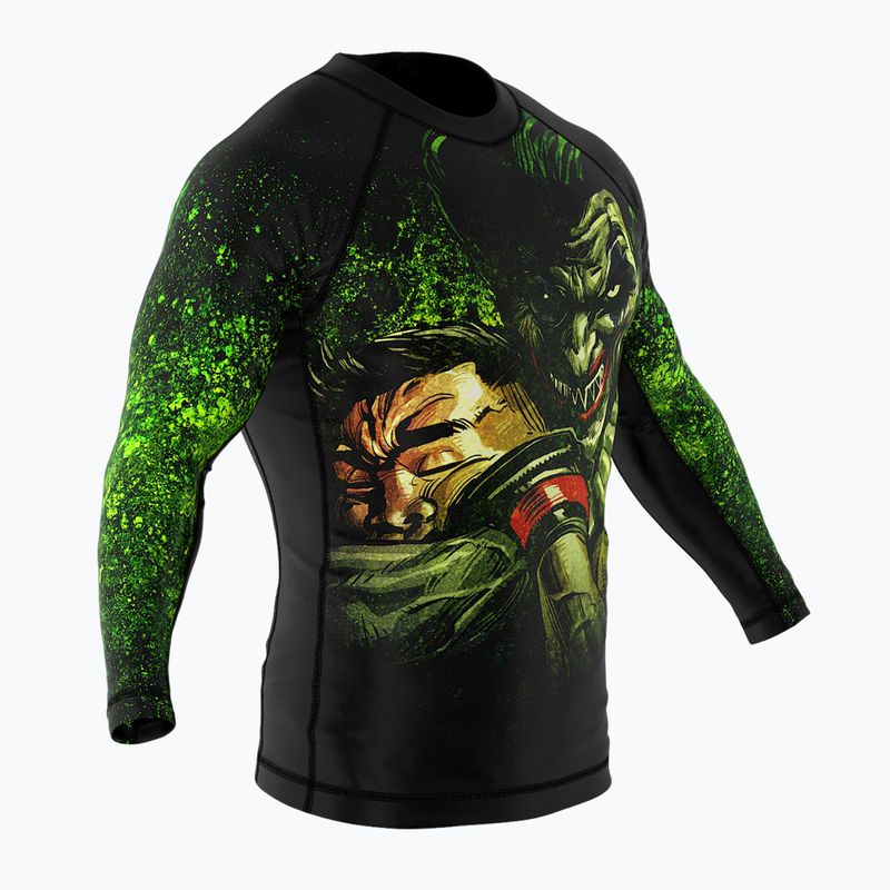 SMMASH The Choker green RSO3 men's longsleeve rashguard 4