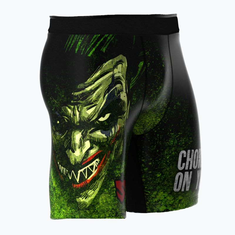 SMMASH Vale Tudo Pro The Choker green men's training shorts VT2-002 3