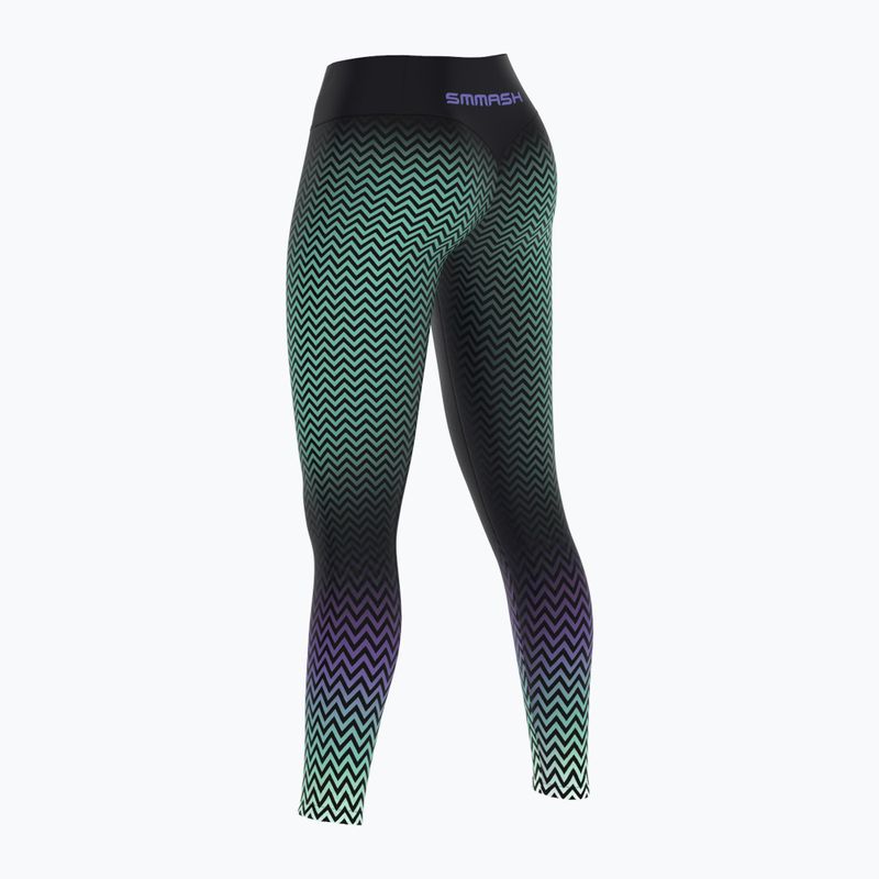 Women's training leggings SMMASH Magnetic 3D Highwaist black LSO11-002 4
