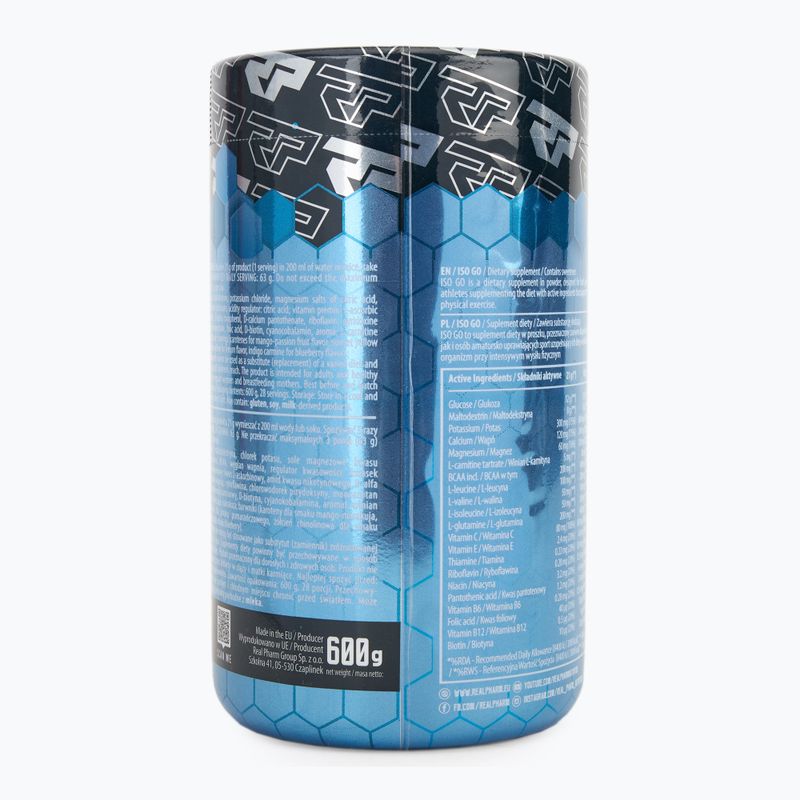 Real Pharm ISO GO isotonic drink 600 g mango-maracuja 2