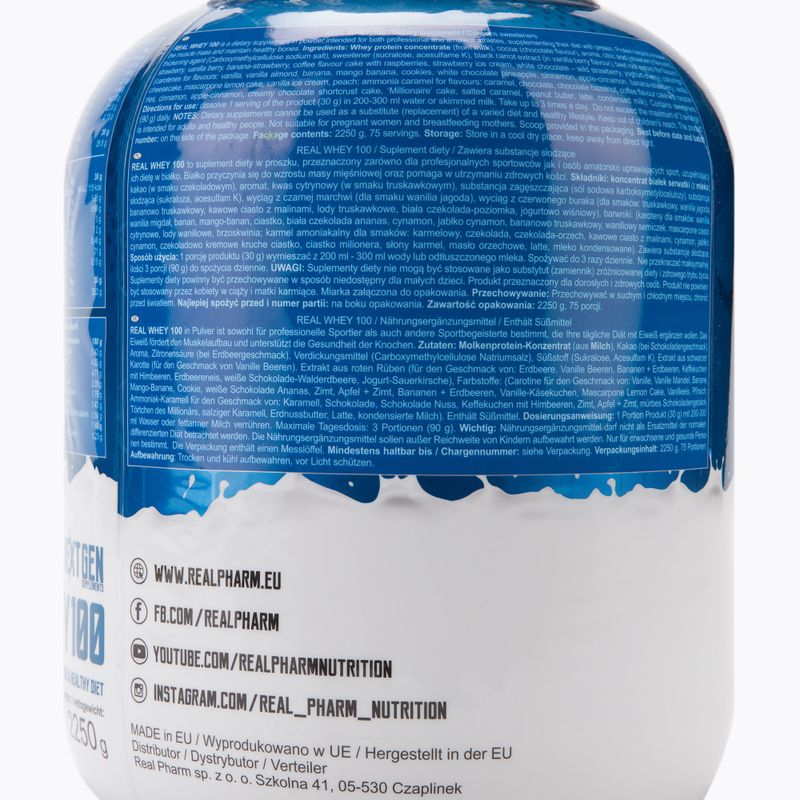 Whey Real Pharm Real 2.25kg vanilla-berry 701701 2