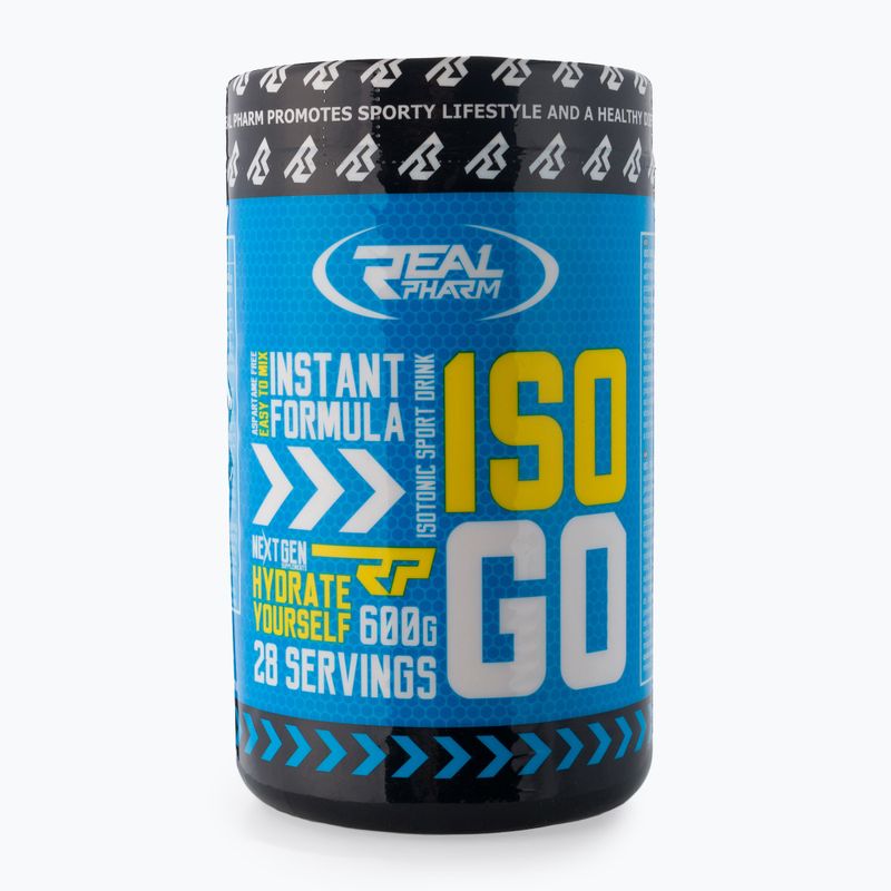 ISO GO Real Pharm amino acids 600g lychee 701749