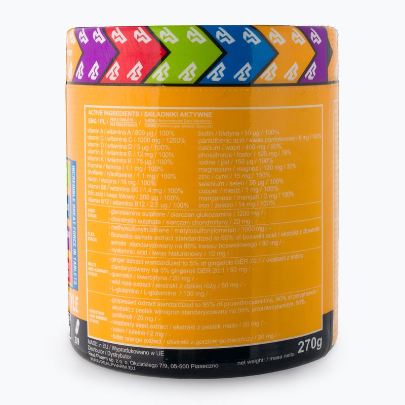 Multi Craz Real Pharm vitamin and mineral complex 270 tablets 705020 3