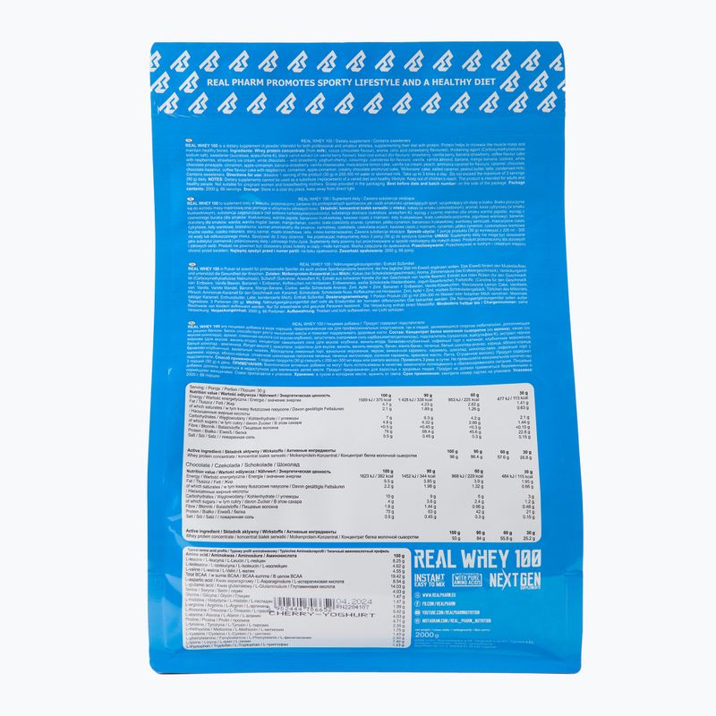 Whey Real Pharm Real 2kg cherry yoghurt 706652 2