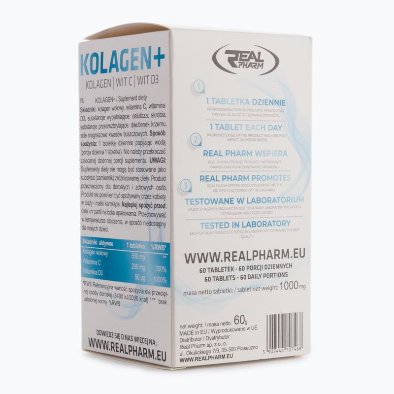 Real Pharm Collagen Collagen+ 60 tabs 2