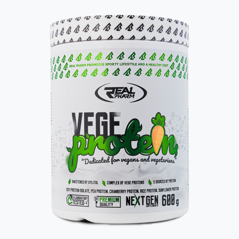 Real Pharm Vege Protein 600g salted caramel 709103