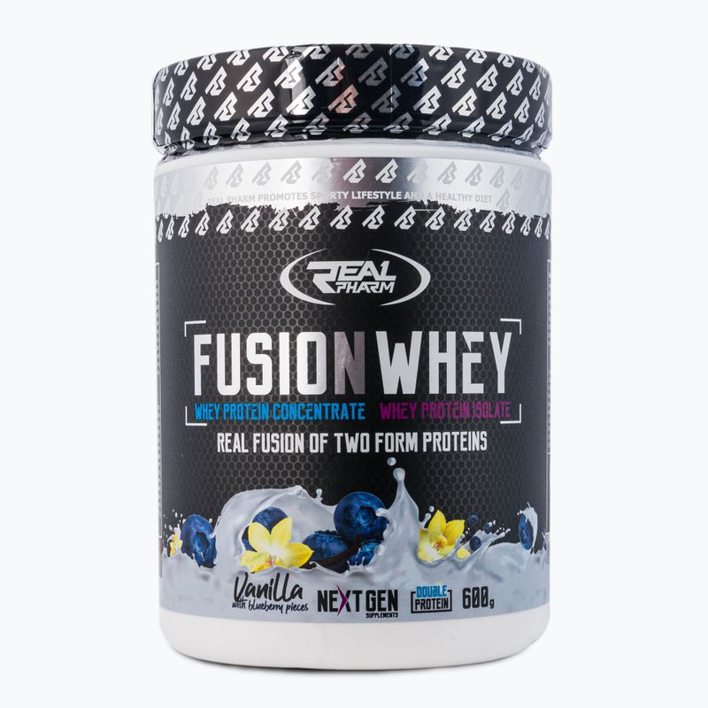 Whey Real Pharm Fusion 600g vanilla-berry 709202