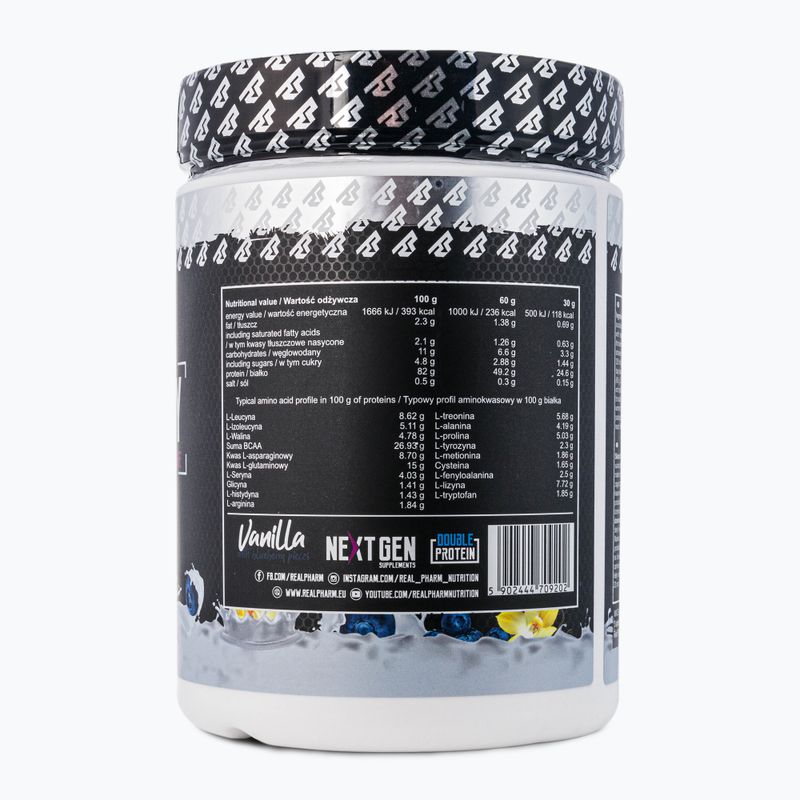 Whey Real Pharm Fusion 600g vanilla-berry 709202 2