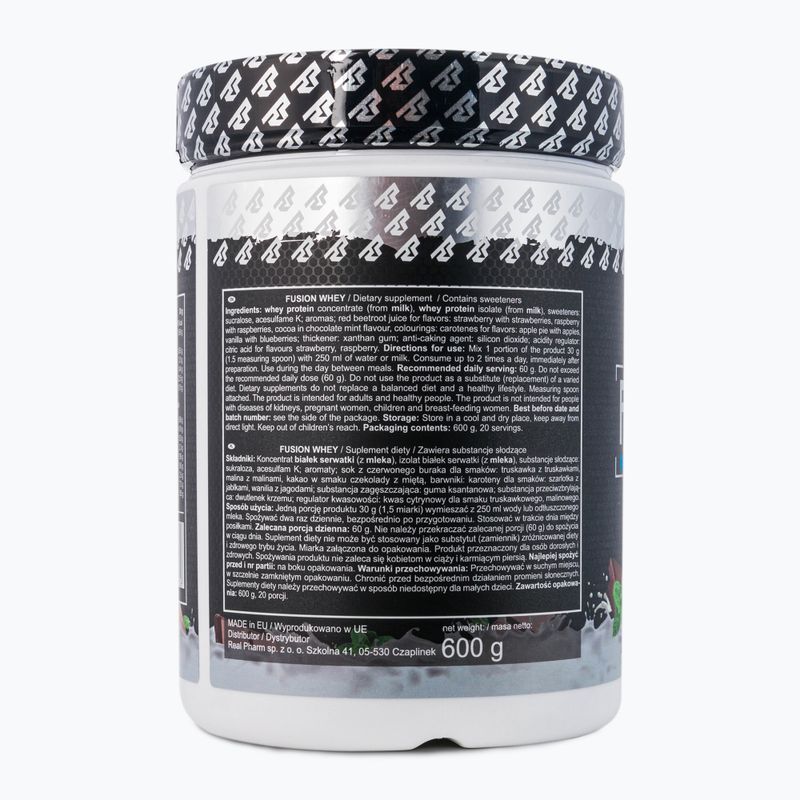 Whey Real Pharm Fusion 600g chocolate-mint 709356 3