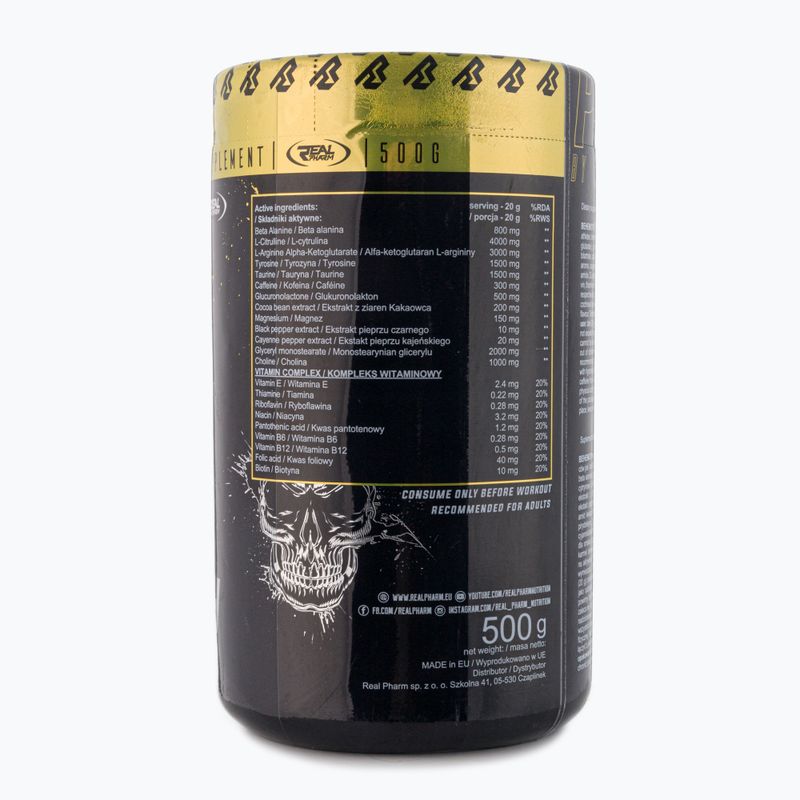 Real Pharm Behemot pre-workout 500g mango-maracuja 714183 3