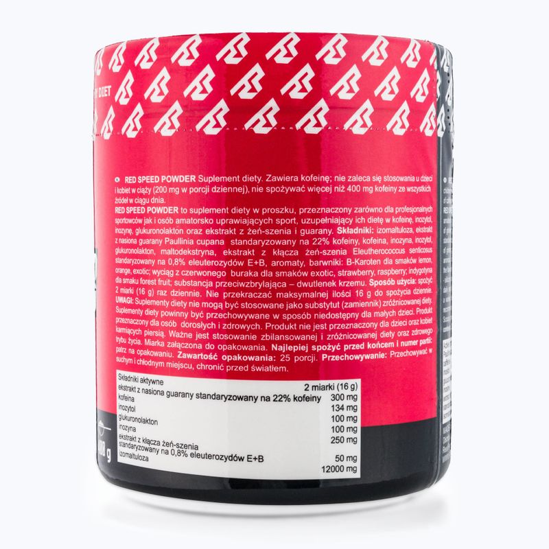 Real Pharm pre-workout Red Speed Powder 400g cherry 714992 2