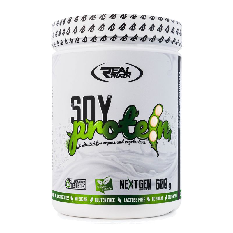 Real Pharm Soy Protein 600g banana 715326