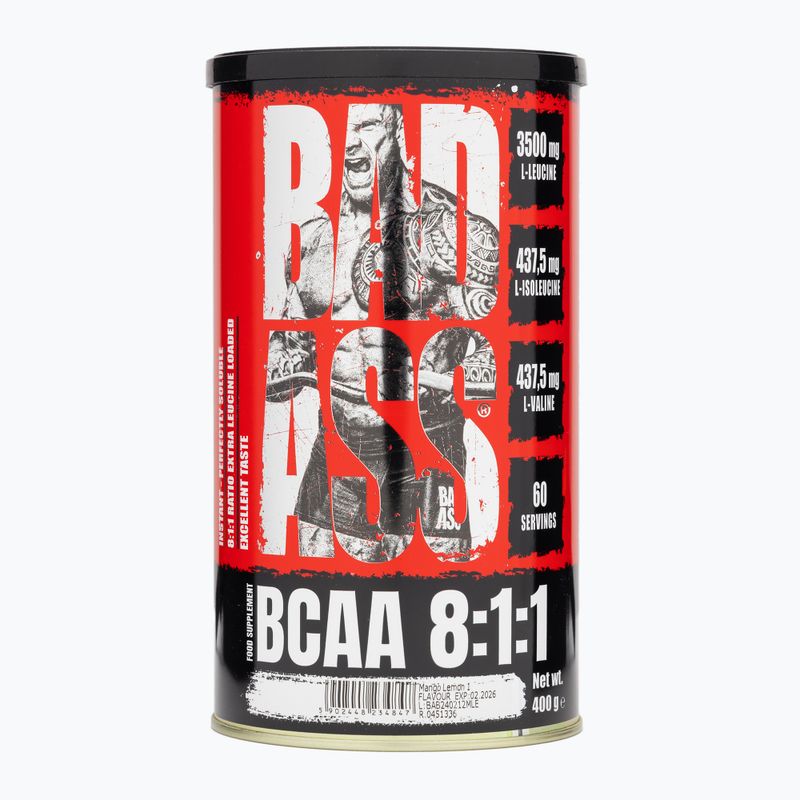 Amino acids Fitness Authority Bad Ass Bcaa 8 400 g mango/lemon