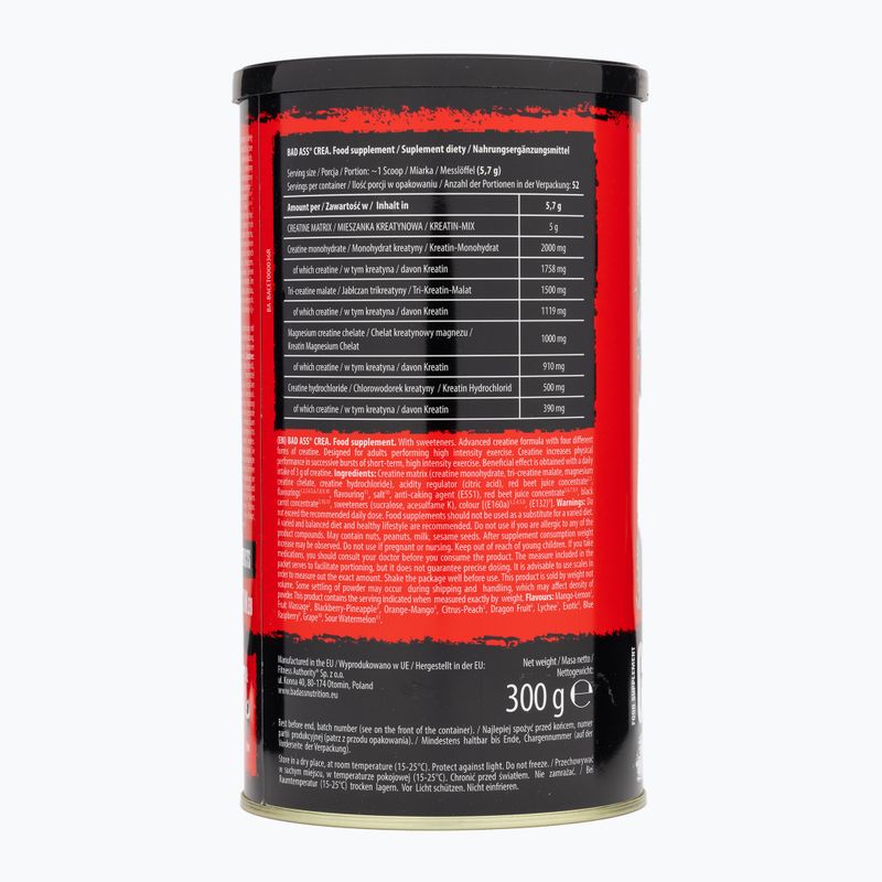Fitness Authority Bad Ass Crea 300 g citrus/peach 2