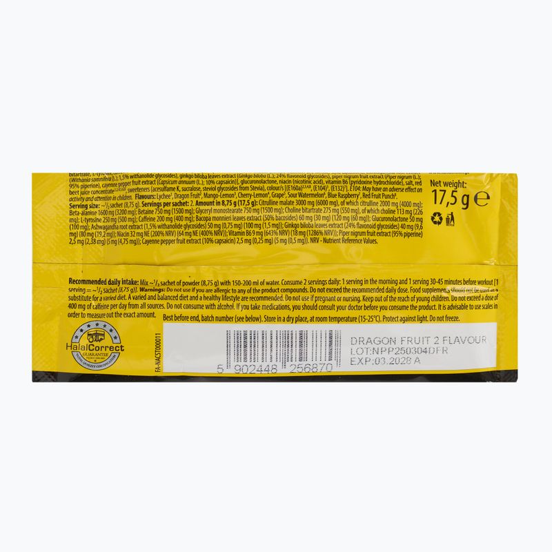 Fitness Authority pre-workout Napalm Pre-Contest Pumped 17.5 g dragon fruit 2
