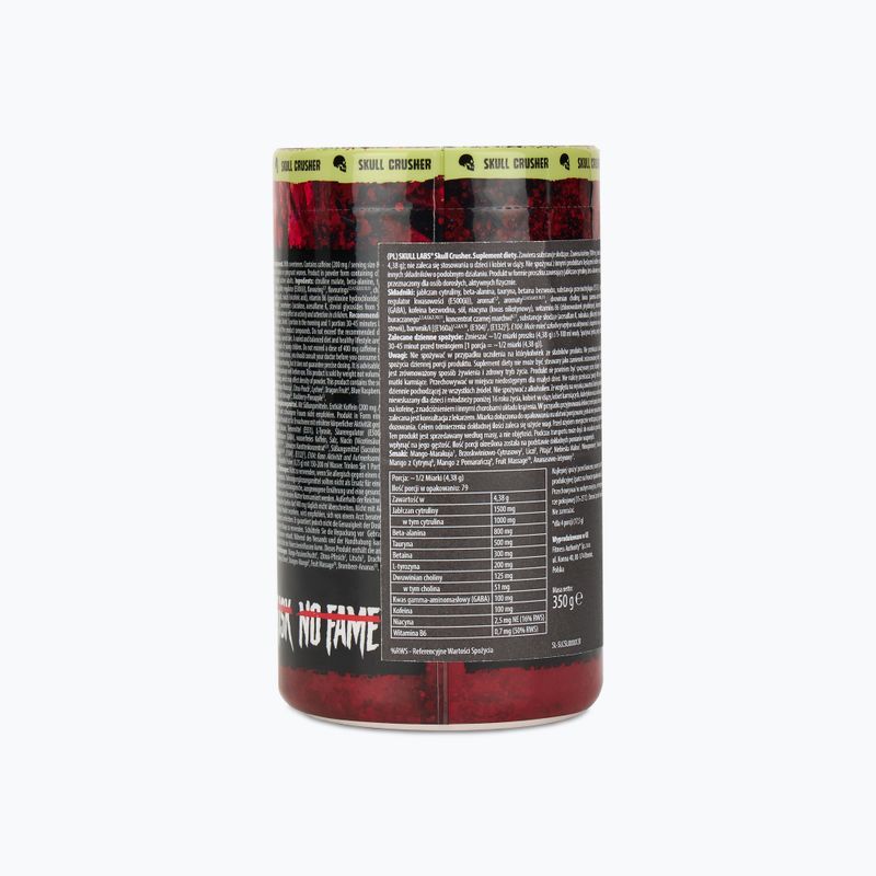 Pre-workout Fitness Authority Skull Crusher 350 g sour watermelon 2
