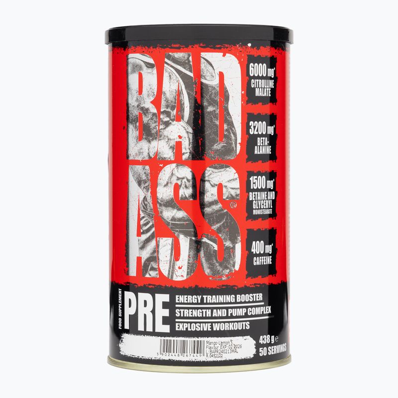 Fitness Authority Bad Ass Pre pre-workout 438 g mango/lemon