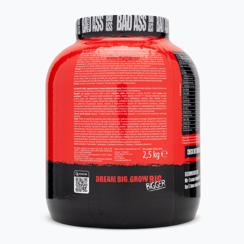 Fitness Authority Bad Ass Meal gainer 2.5 kg peanut butter 3