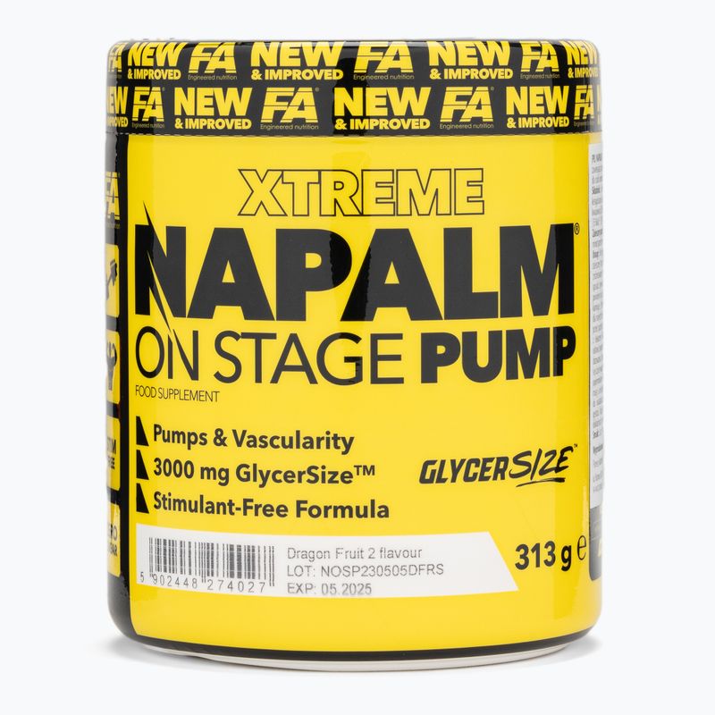Fitness Authority pre-workout Napalm On Stage Pump 313 g dragon fruit