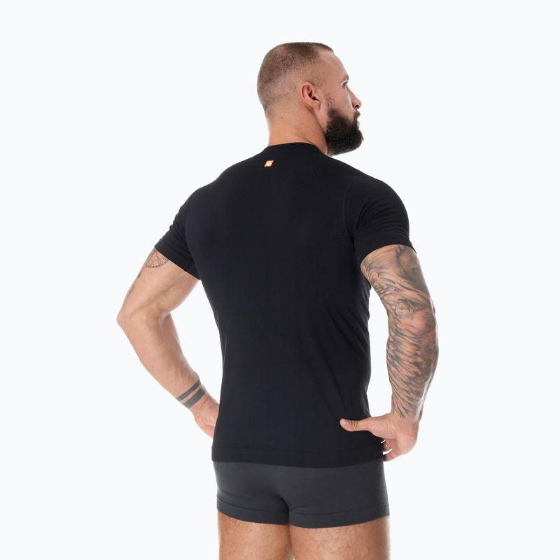 Men's Brubeck Outdoor Merino Wool Pro thermal T-shirt black/wild 3 2