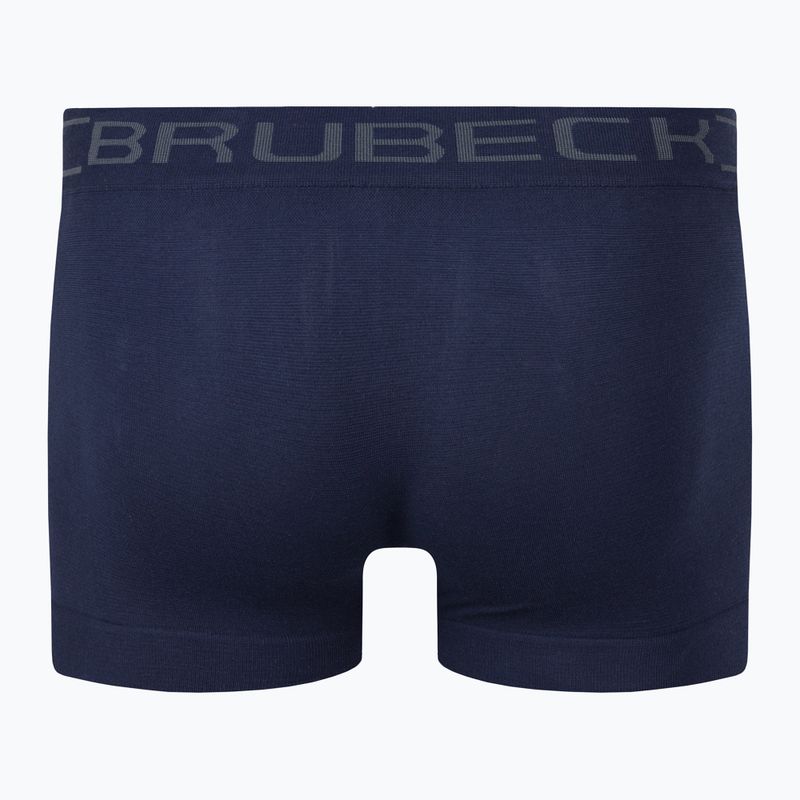 Men's thermal boxer shorts Brubeck BX10050A Comfort Cotton navy blue 2