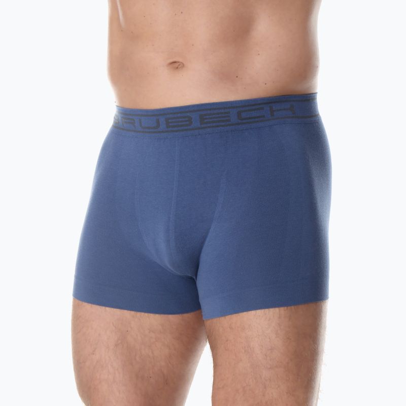 Men's thermal boxer briefs Brubeck Comfort Cotton navy 2