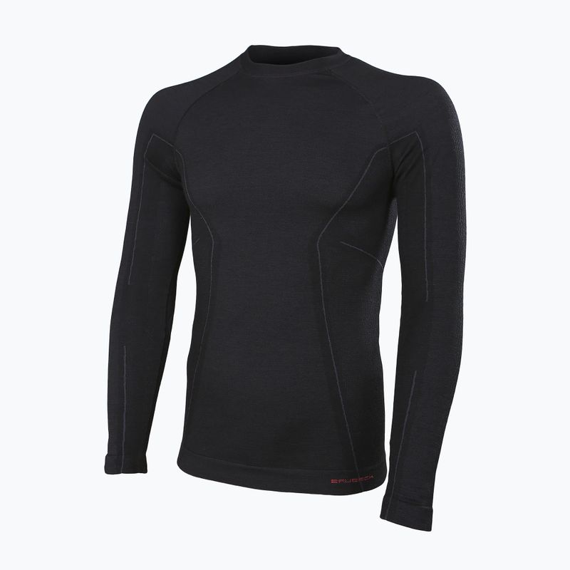 Men's thermal active sweatshirt Brubeck Active Wool black 2