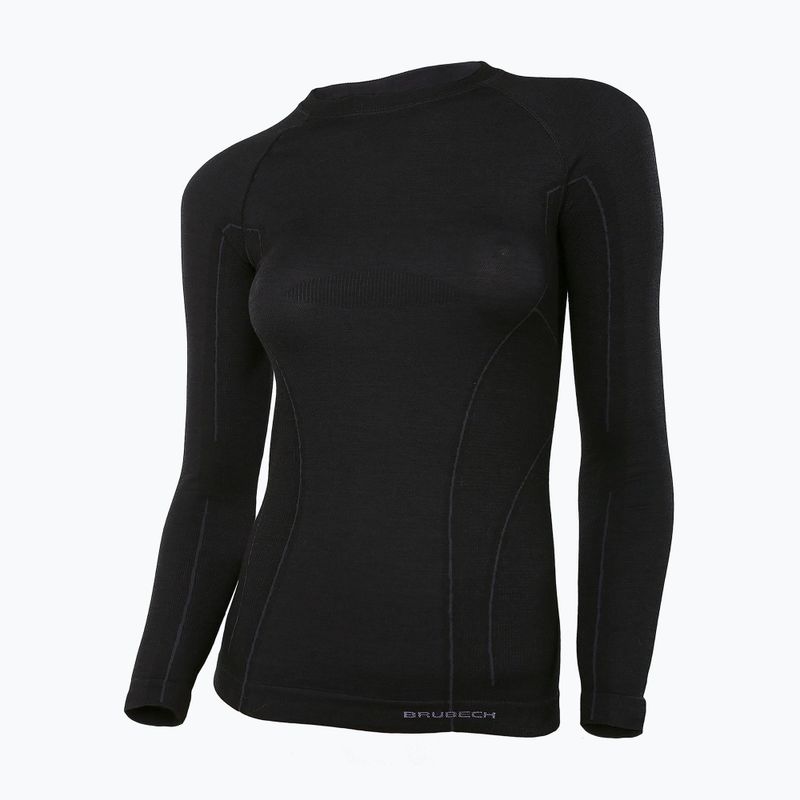Women's thermal top Brubeck Active Wool black 3