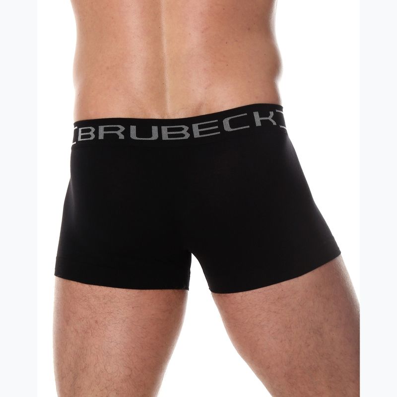 Men's thermal boxer briefs Brubeck Comfort Cotton black 3