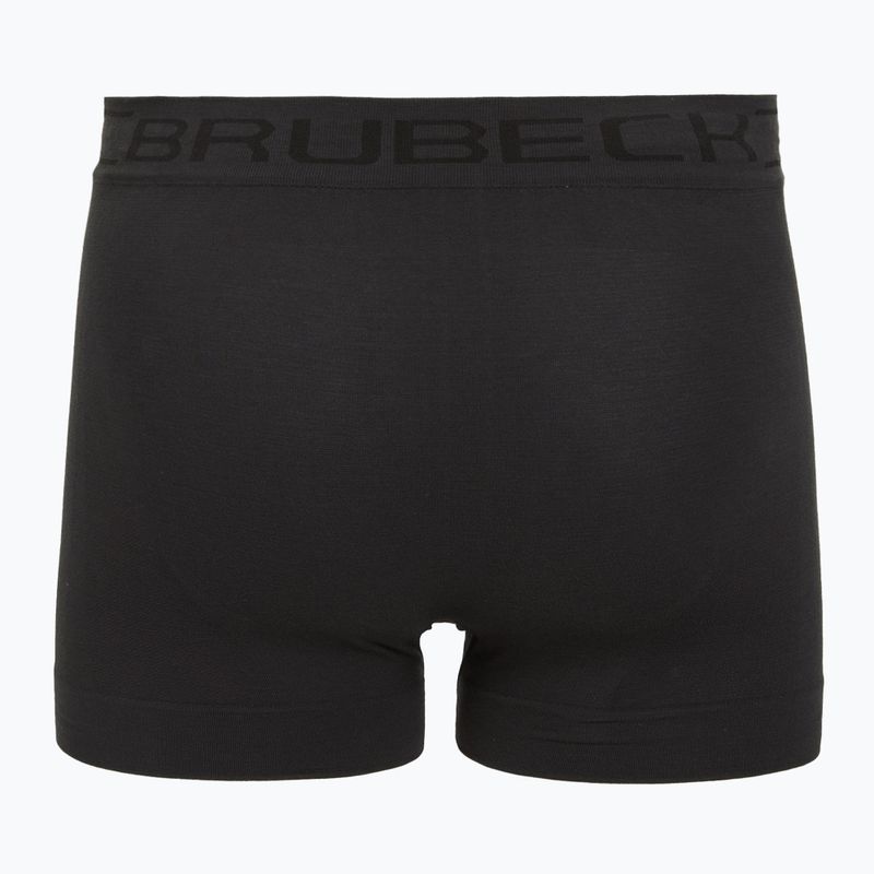 Men's thermal boxer shorts Brubeck Classic Comfort Cotton dark grey 2